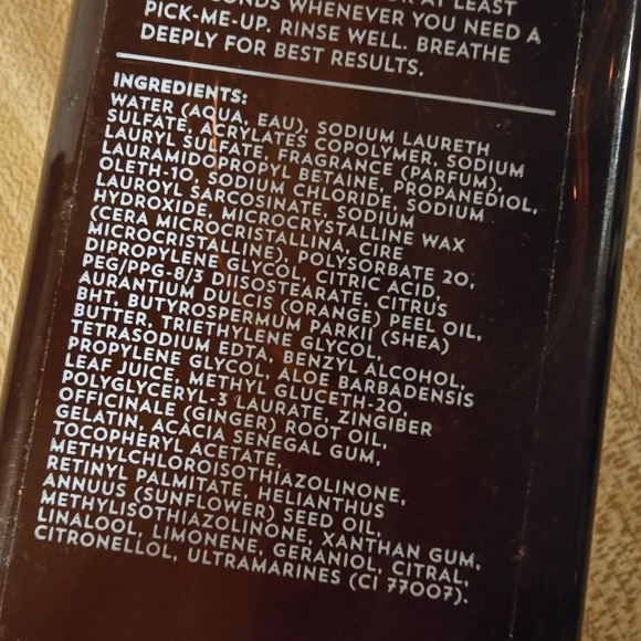 Bath & Body Works Aromatherapy Energy orange & ginger deep cleansing hand soap - Picture 5 of 7